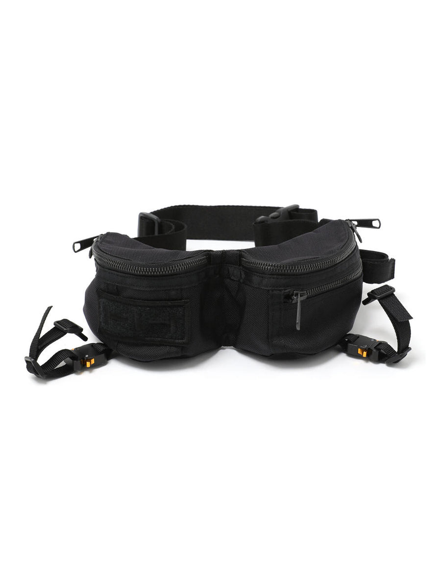 TAITAI ULTRALIGHT CORDURA WAISTBAG IN BLACK