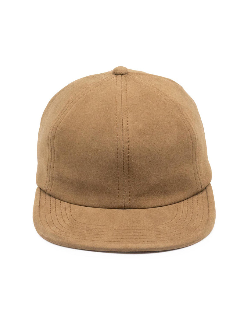THE H.W. DOG CO. D-00601 SUEDE CAP IN BEIGE