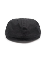 THE H.W. DOG CO. D-0013 WC NEWS CAP IN BLACK BACK DETAIL