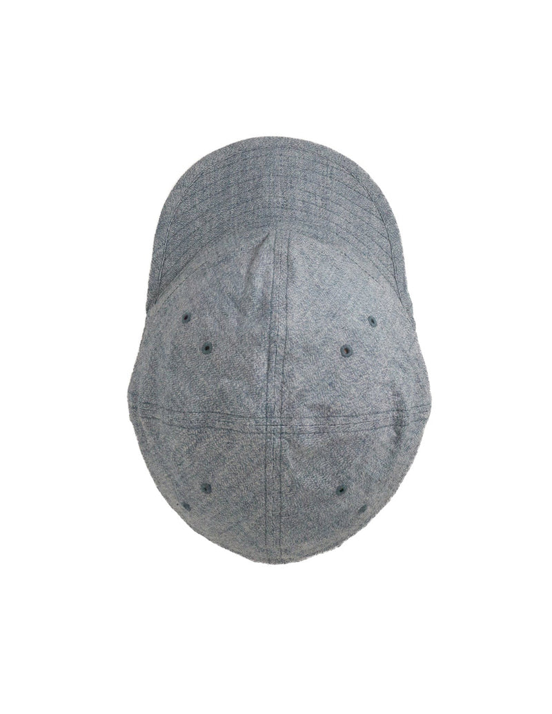 THE H.W. DOG CO. D-00397 USMC CAP IN BLUE TOP VIEW