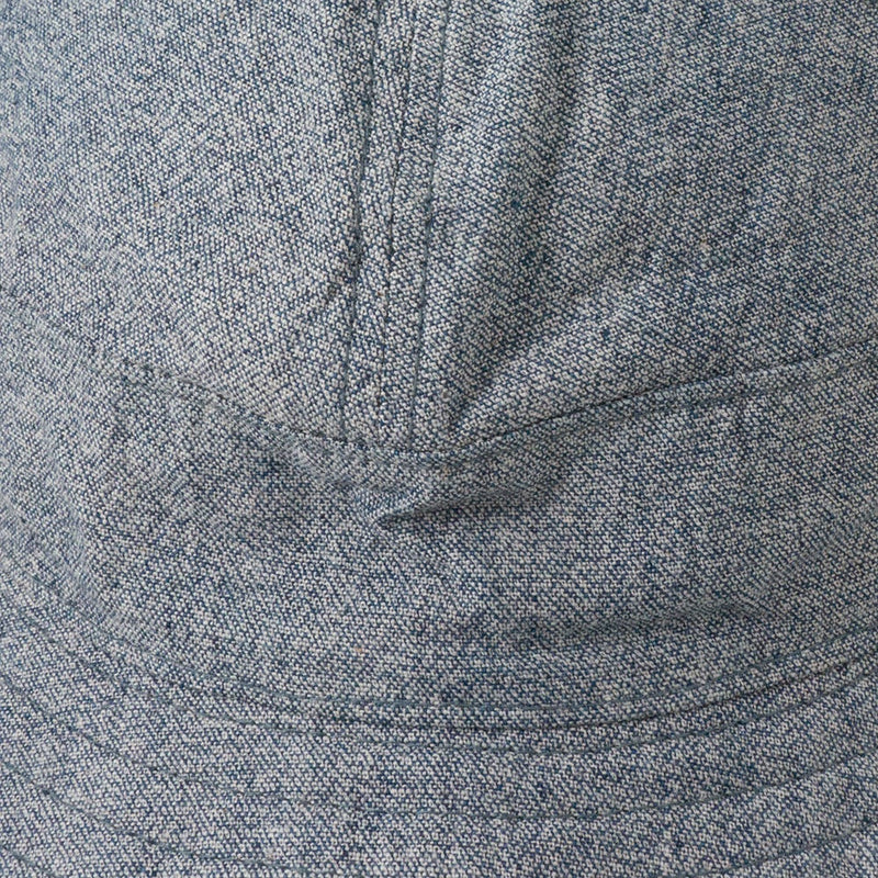THE H.W. DOG CO. D-00397 USMC CAP IN BLUE CLOSE UP