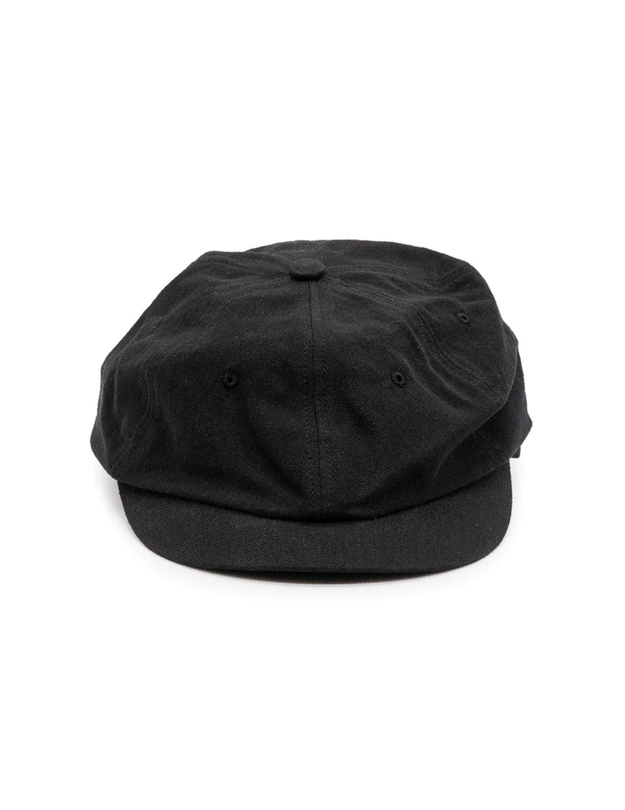THE H.W. DOG CO. D-00654 LIGHT CHINO NP CAP IN BLACK