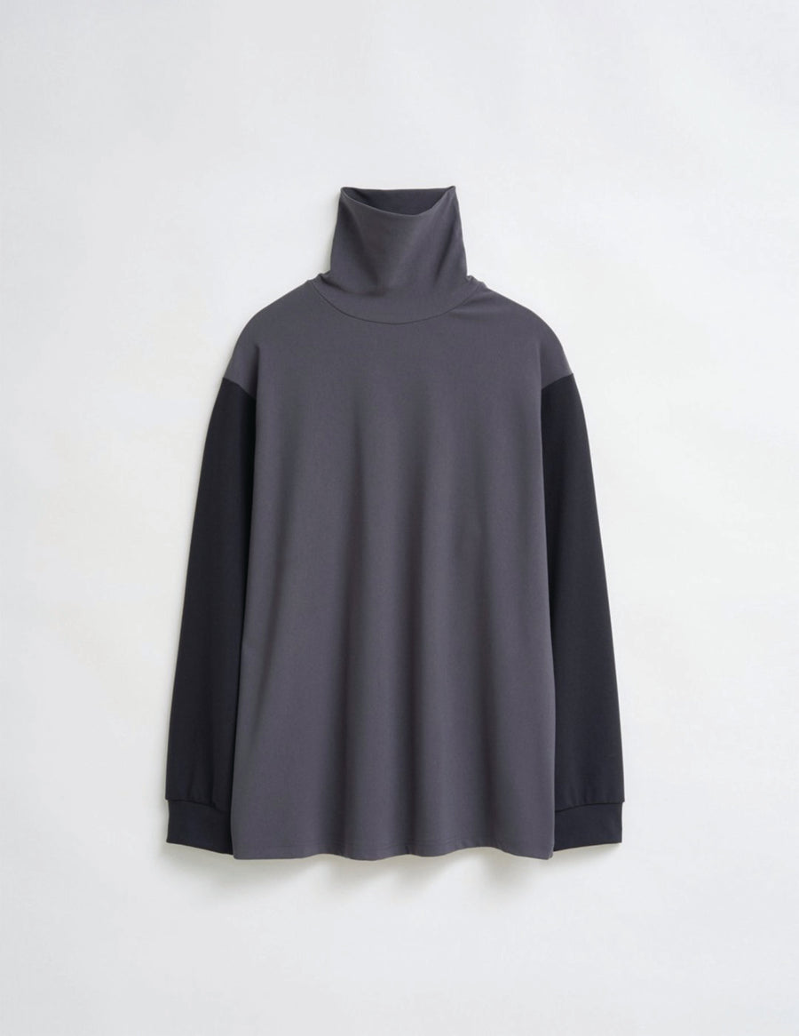 68CUT02 MICRO FIBER PONTE TURTLE NECK