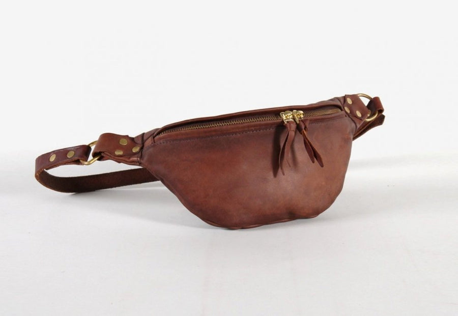 LEATHER WAIST BAG - SMALL