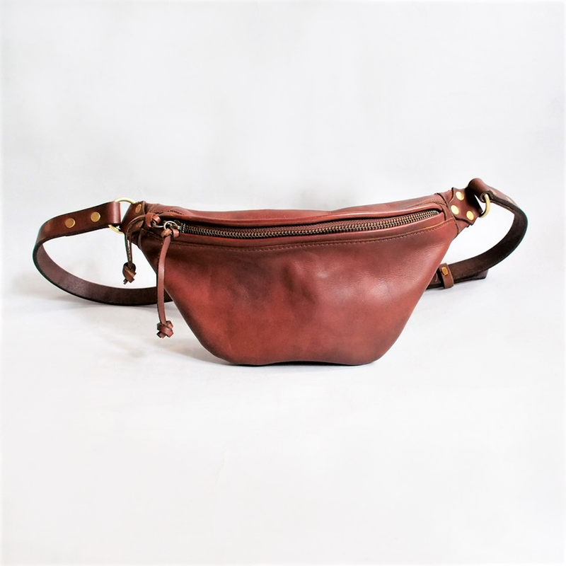 LEATHER WAIST BAG - SMALL