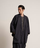 00WA195 SOFT THREE LAYER HAORI TECH - BLACK