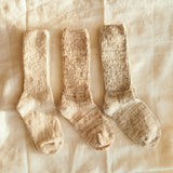 7-5000 "GARABOU" ORGANIC COTTON SLIPPER SOCKS