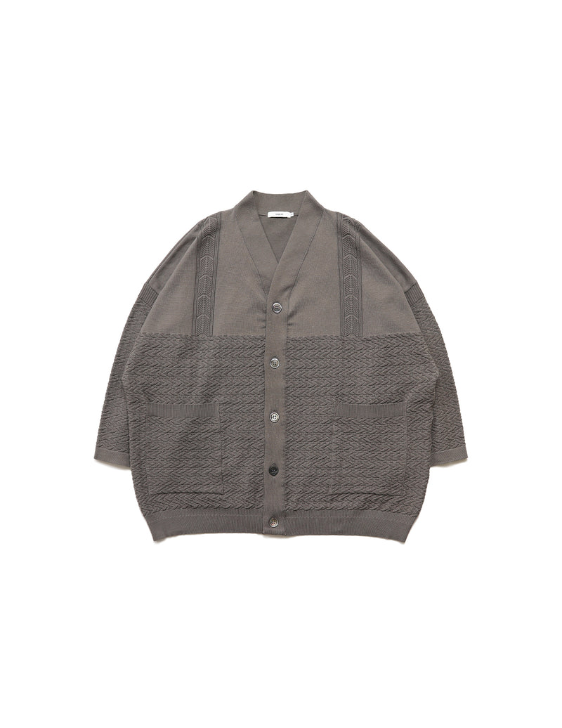 YSK-23SS-KN04 OUN HANTEN CARDIGAN