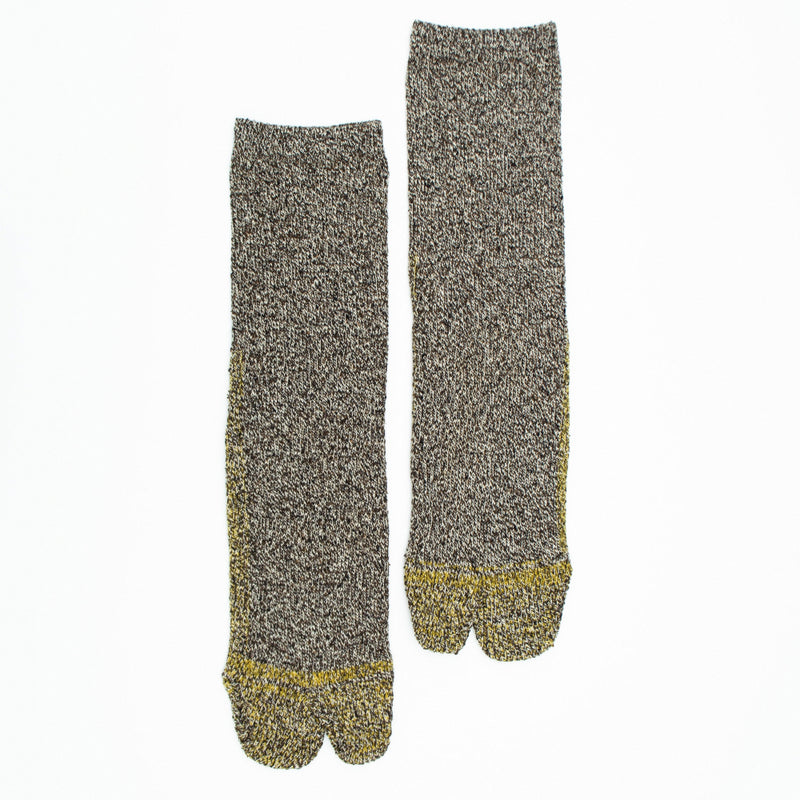 ND21X005 COTTON SILK SOCKS - YELLOW