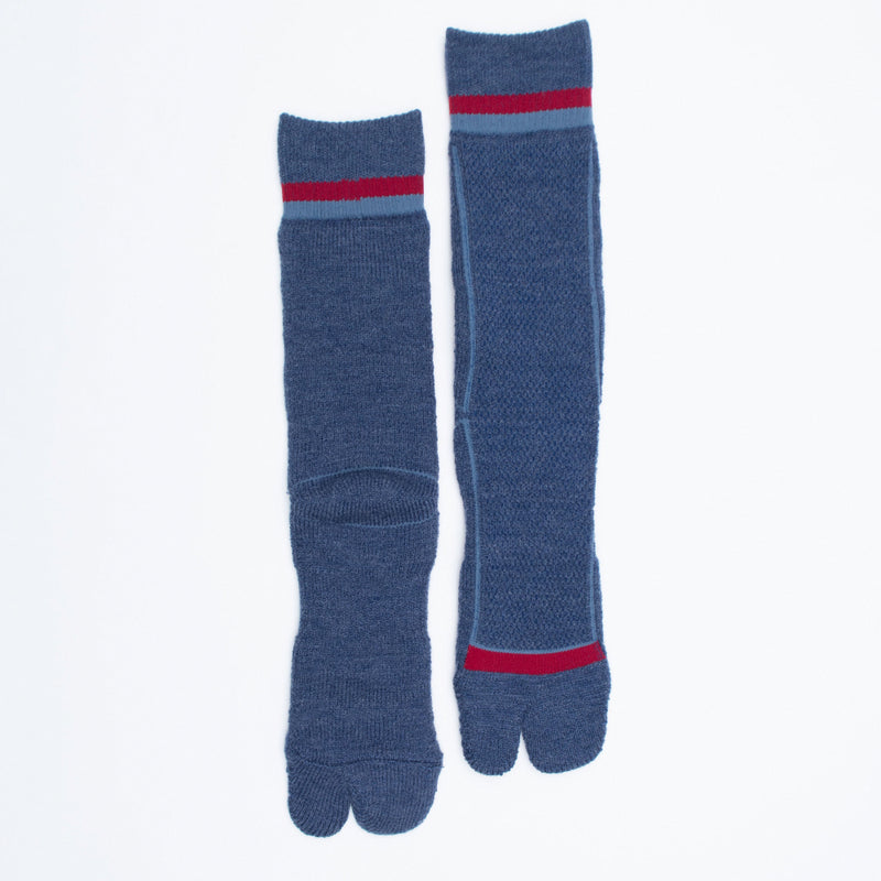 ND21X013NV PILE&MESH SOCKS - NAVY