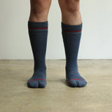 ND21X013NV PILE&MESH SOCKS - NAVY