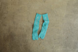 ND21X022SA-ML NODAL LOGO SOCKS - SAX x GRAY