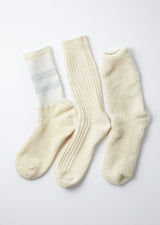R1328 ORGANIC COTTON SPECIAL TRIO SOCKS